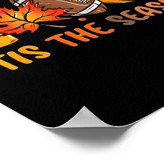 Dit is de Herfst Thanksgivin, die het verzegeltje  Poster (Hoek)