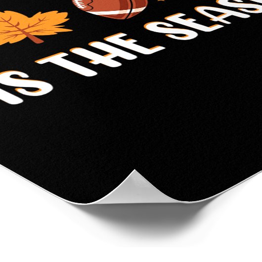 Dit is de Herfst Thanksgivin, die het verzegeltje  Poster (Hoek)