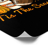 Dit is de Herfst Thanksgivin, die het verzegeltje  Poster (Hoek)