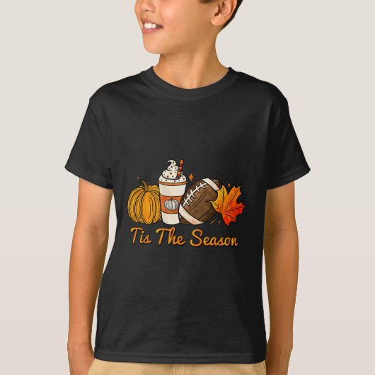 Dit is de Herfst Thanksgivin, die het verzegeltje  T-shirt (Voorkant)