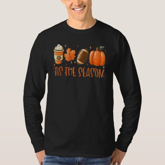 Dit is de Herfst Thanksgivin, die het verzegeltje  T-shirt (Voorkant)