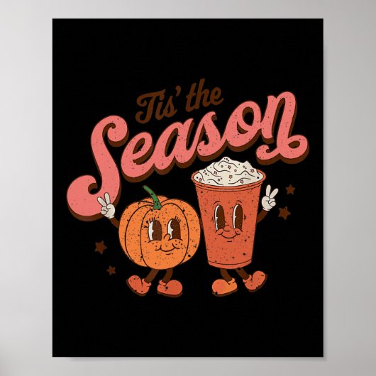 Dit is de Herfst van de Seizoenpompoen, herfst. Poster (Voorkant)