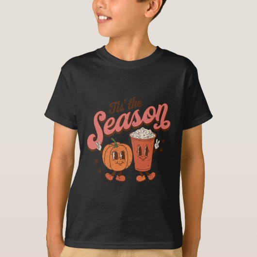 Dit is de Herfst van de Seizoenpompoen, herfst. T-shirt (Voorkant)