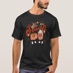 Dit is de Herfst Vibes Autumn Re van de Seizoenpom T-shirt