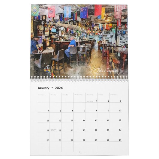 Dit is de Ierse kalender (Jan 2026)