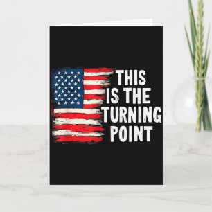 Dit Is De Keerpunt Tee Usa Vlag Voor Mannen Vrouwe Kaart