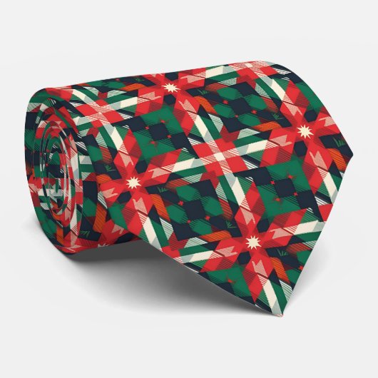 Dit is de kerst van het seizoen stropdas (Opgerold)