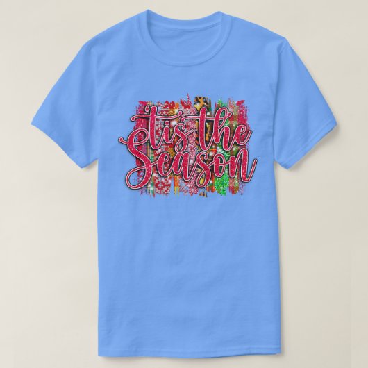 Dit is de kerstkerstkerstkerstfeestelijke slogan u t-shirt (Design voorkant)