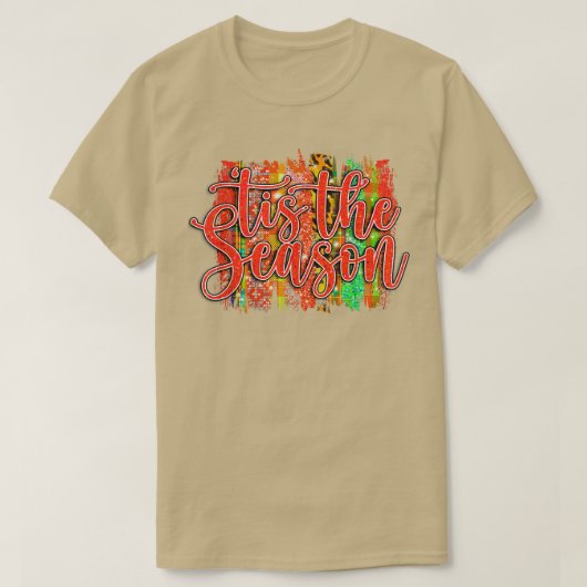 Dit is de kerstkerstkerstkerstfeestelijke slogan u t-shirt (Design voorkant)