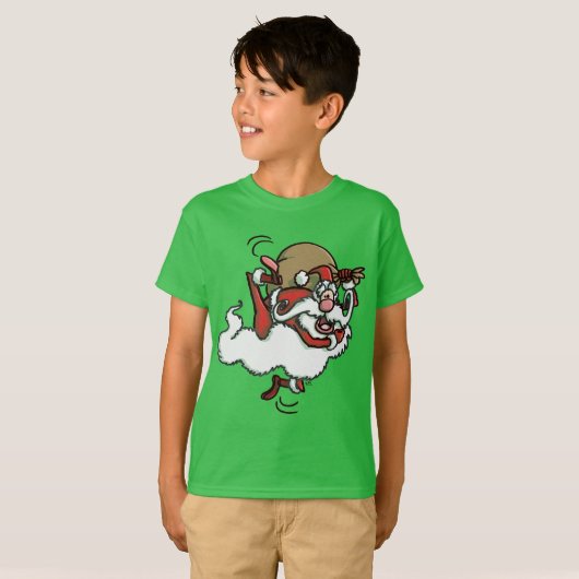 Dit is de Kerstman. Kinderen T-Shirt (Voorkant volledig)