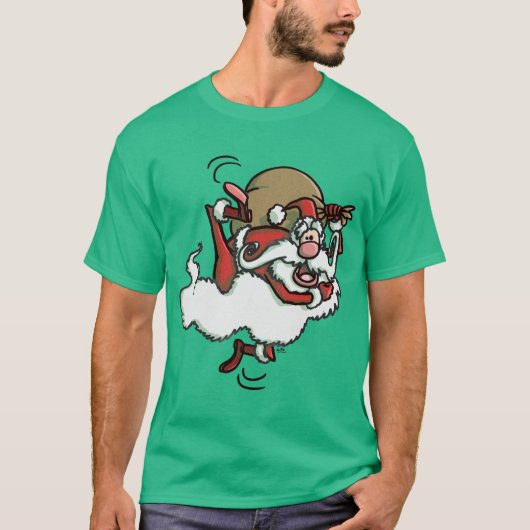 Dit is de Kerstman. T-Shirt (Voorkant)