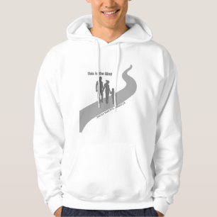 Dit is de manier waarop hoodie - familie in grijs