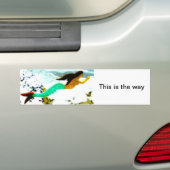 dit is de manier waarop mermaid sticker (Op auto)