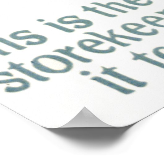 Dit is de markt poster (Hoek)