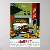 Dit is de markt poster (Voorkant)
