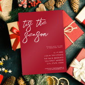 Dit is de minimalistische moderne kerstfeestdag kaart