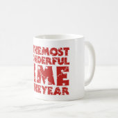 Dit is de mooiste kerst van het jaar koffiemok (Voorkant rechts)