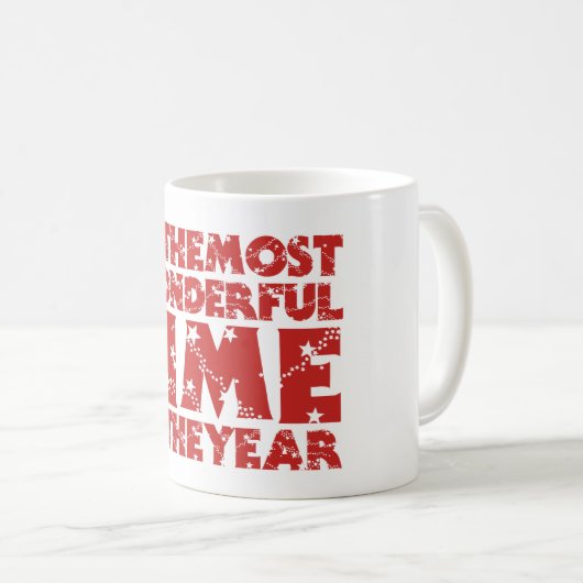 Dit is de mooiste kerst van het jaar koffiemok (Voorkant rechts)