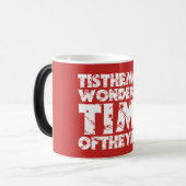 Dit is de mooiste kerst van het jaar magische mok (Voorkant links)