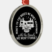 Dit is de nacht die we ons niet herinneren metalen ornament (Rechts)