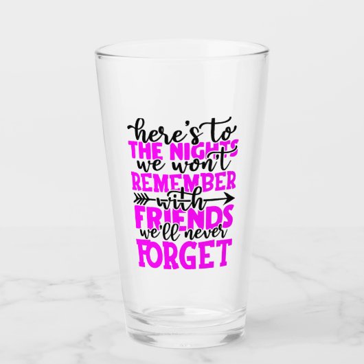 Dit is de nachten die we ons niet herinneren met e glas (Voorkant)