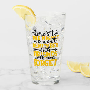 Dit is de nachten die we ons niet herinneren met e glas