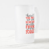 Dit is de nachten die we ons niet herinneren met e matglas bierpul (Voorkant rechts)