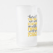 Dit is de nachten die we ons niet herinneren met e matglas bierpul (Voorkant rechts)