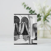 Dit is de privédoos in Ford's theater, Washing Briefkaart (Staand voorkant)