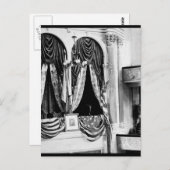 Dit is de privédoos in Ford's theater, Washing Briefkaart (Voorkant / Achterkant)