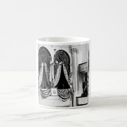 Dit is de privédoos in Ford's theater, Washing Koffiemok (Center)