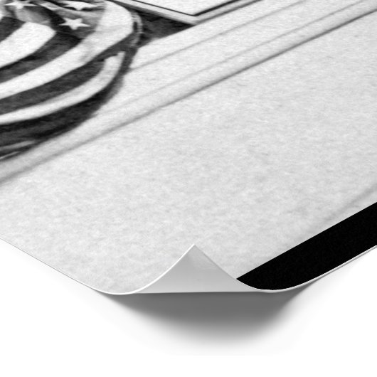 Dit is de privédoos in Ford's theater, Washing Poster (Hoek)