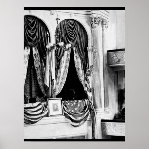 Dit is de privédoos in Ford's theater, Washing Poster