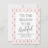 'Dit is de reden om een goede feestdag te zijn Notitiekaartje (Voorkant)