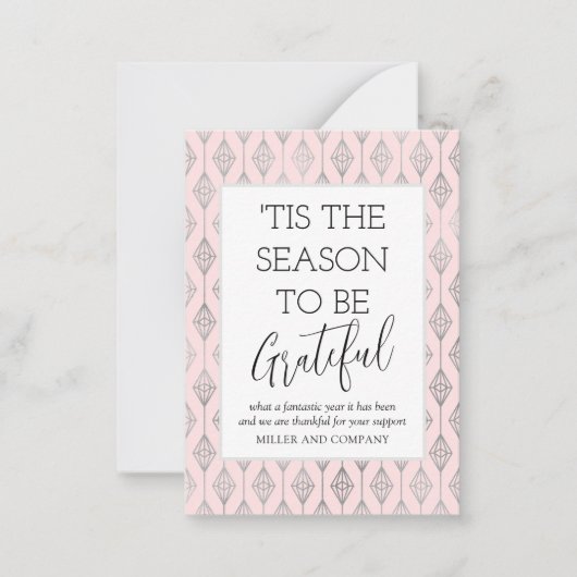 'Dit is de reden om een goede feestdag te zijn Notitiekaartje (Voorkant)