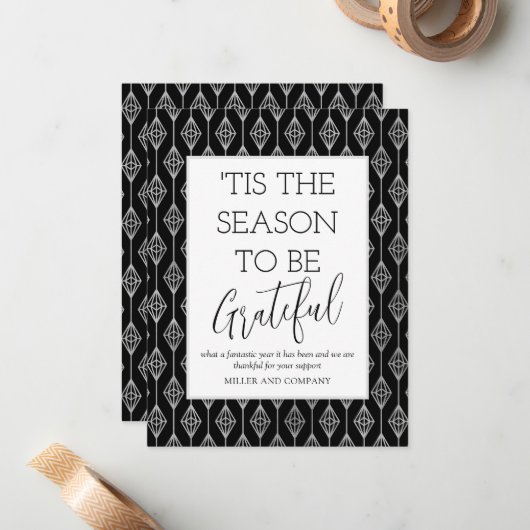 'Dit is de reden om een goede feestdag te zijn Notitiekaartje (Voorkant / Achterkant in situ)