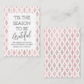 'Dit is de reden om een goede feestdag te zijn Notitiekaartje (Voorkant / Achterkant)