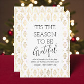 'Dit is de reden om een goede feestdag te zijn Notitiekaartje