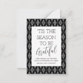 'Dit is de reden om een goede feestdag te zijn Notitiekaartje (Voorkant)