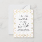 'Dit is de reden om een goede feestdag te zijn Notitiekaartje (Voorkant)