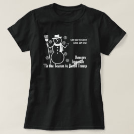 Dit is de reden om te beletten Trump-sneeuwvlok te T-shirt