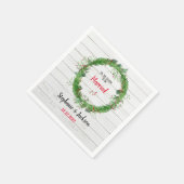 Dit is de reden om te trouwen | Rustic Wedding Servet (Hoek)