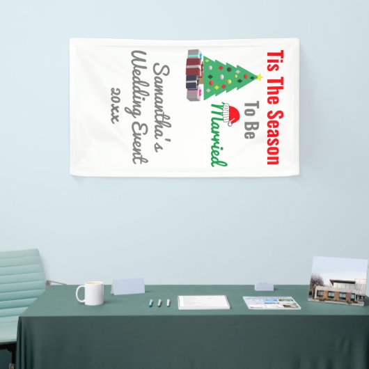 Dit is de reden om te trouwen spandoek (Beurs)