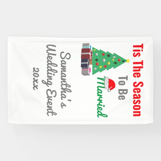 Dit is de reden om te trouwen spandoek (Horizontaal)