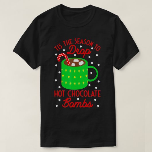 Dit is de reden om warme chocolade te laten vallen t-shirt (Design voorkant)