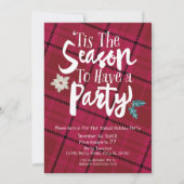 Dit is de reden voor een feestelijke uitnodiging (Voorkant)