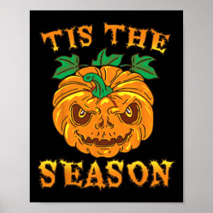 Dit is de reden voor Herfst Spooky Halloween Scary Poster
