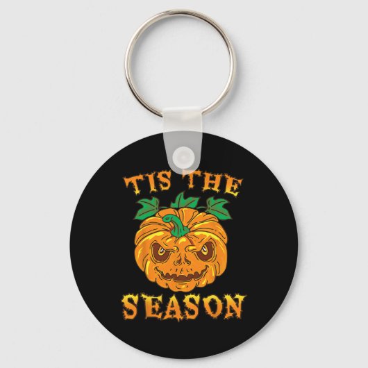 Dit is de reden voor Herfst Spooky Halloween Scary Sleutelhanger (Voorkant)