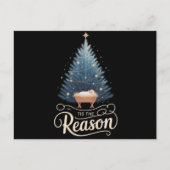 Dit is de reden waarom de Christelijke kerstbijbel Feestdagenkaart (Voorkant)