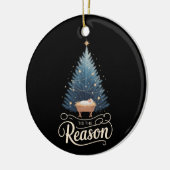 Dit is de reden waarom de Christelijke kerstbijbel Keramisch Ornament (Links)